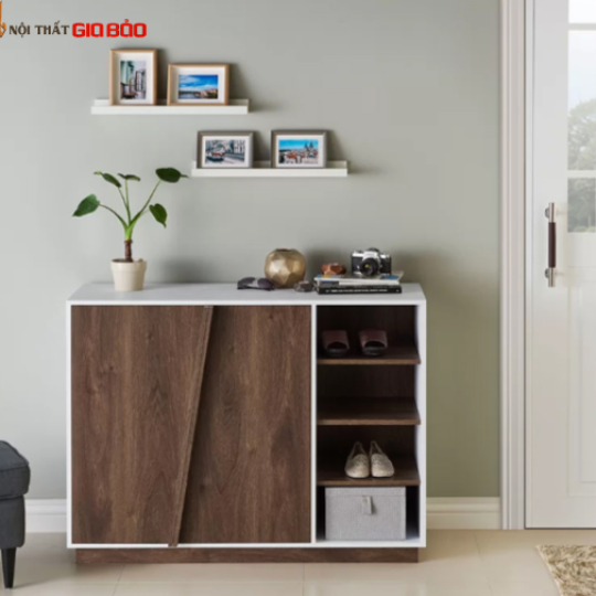 MẪU TỦ GIÀY CÁNH MỞ ĐỘC ĐÁO TG-01