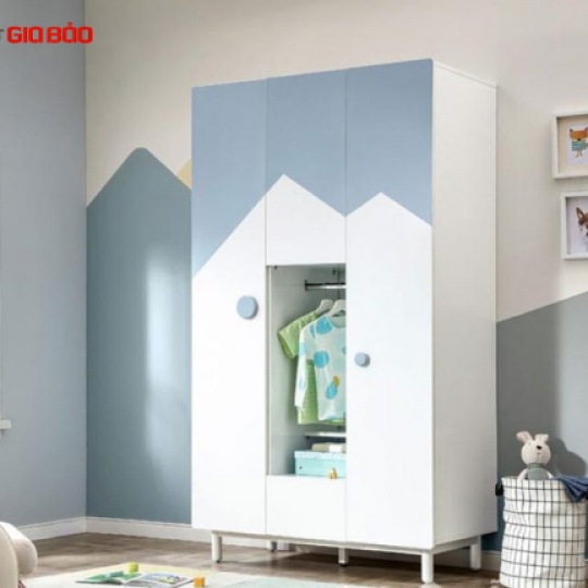 TỦ ĐỰNG QUẦN ÁO GIA ĐÌNH GỖ CÔNG NGHIỆP ĐẸP HIỆN ĐẠI GB-5695