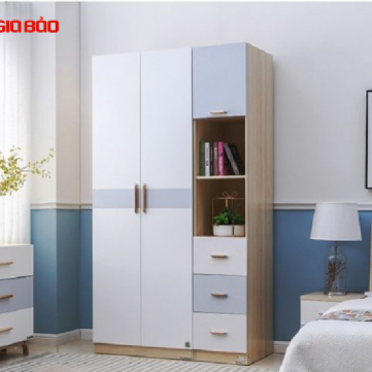 TỦ ĐỰNG QUẦN ÁO GỖ CÔNG NGHIỆP ĐẸP HIỆN ĐẠI GB-5694