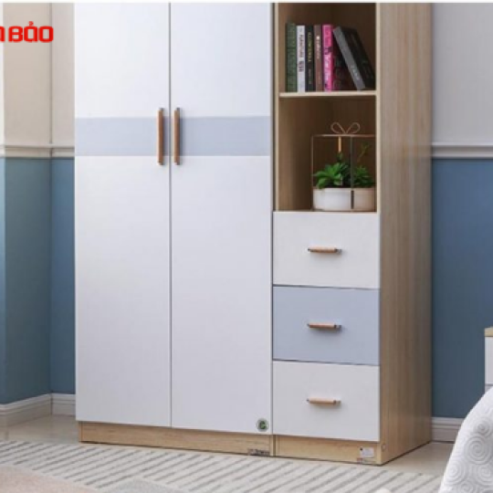 TỦ ĐỰNG QUẦN ÁO GỖ CÔNG NGHIỆP ĐẸP HIỆN ĐẠI GB-5694
