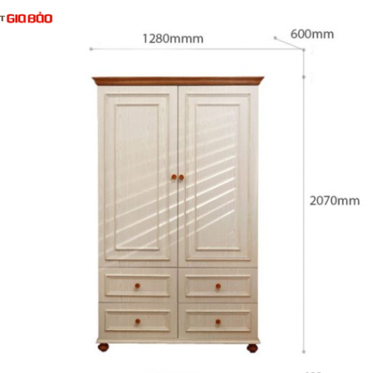 TỦ ĐỰNG QUẦN ÁO PHONG CÁCH THANH LỊCH CHO GIA ĐÌNH GB-5568