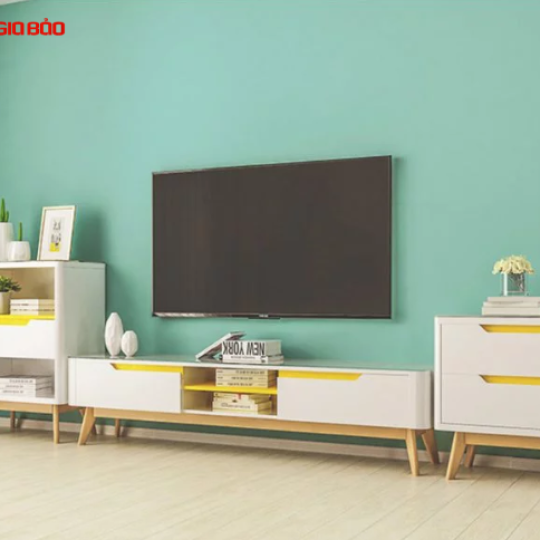 KỆ ĐỂ TIVI GỖ CÔNG NGHIỆP NHỎ GỌN THIẾT KẾ HIỆN ĐẠI GB-3302