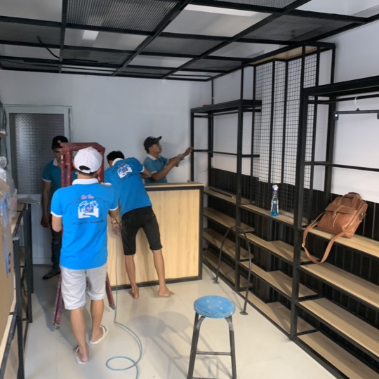 Hình ảnh thi công Showroom, Shop