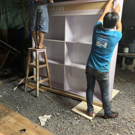 Hình ảnh lắp ráp tại xưởng