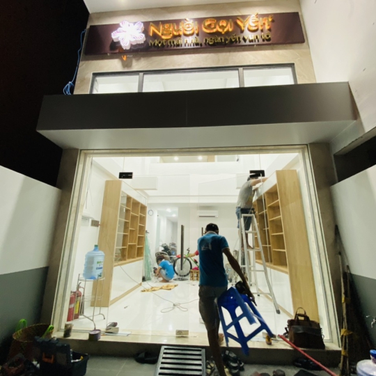 Hình ảnh thi công Showroom, Shop