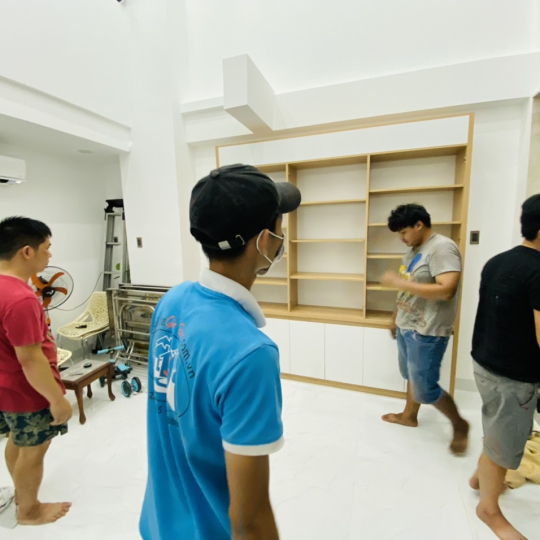 Hình ảnh thi công Showroom, Shop
