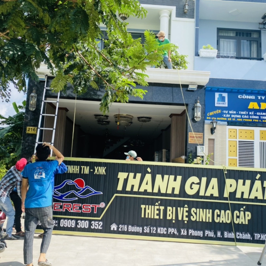 Hình ảnh thi công Showroom, Shop