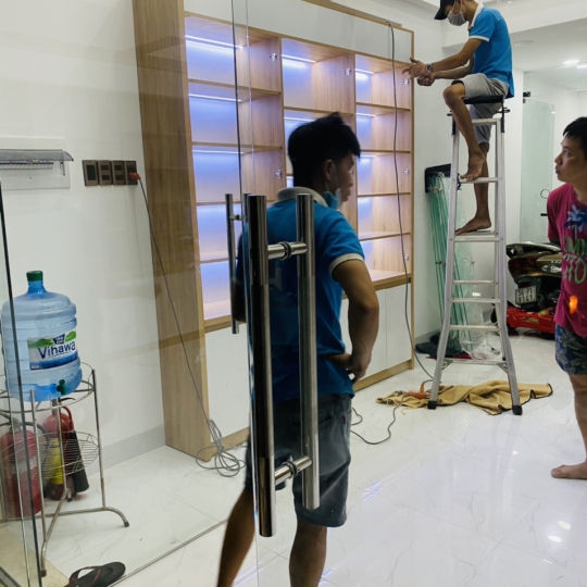 Hình ảnh thi công Showroom, Shop