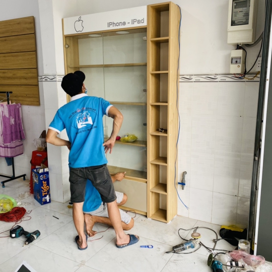 Hình ảnh thi công Showroom, Shop