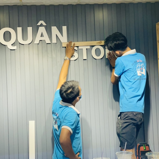 Hình ảnh thi công Showroom, Shop