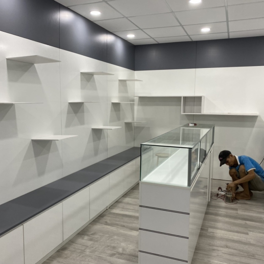 Hình ảnh thi công Showroom, Shop