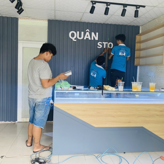 Hình ảnh thi công Showroom, Shop
