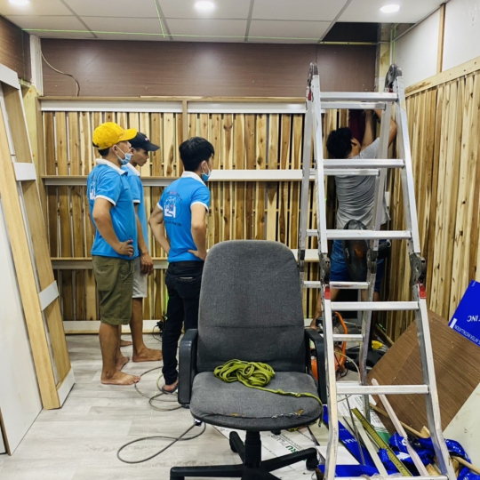 Hình ảnh thi công Showroom, Shop