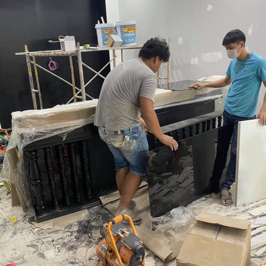 Hình ảnh thi công Showroom, Shop