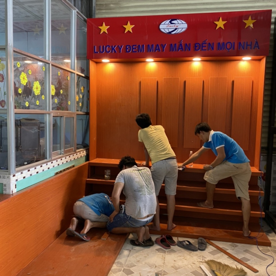 Hình ảnh thi công Showroom, Shop