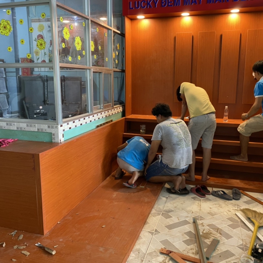 Hình ảnh thi công Showroom, Shop