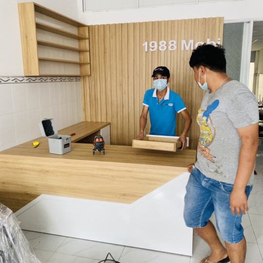 Hình ảnh thi công Showroom, Shop