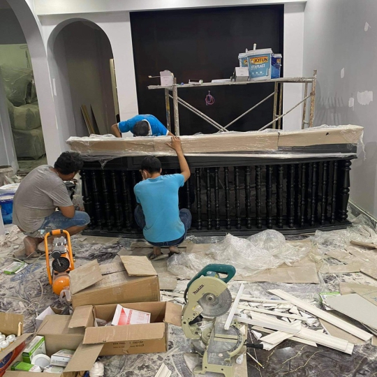 Hình ảnh thi công Showroom, Shop