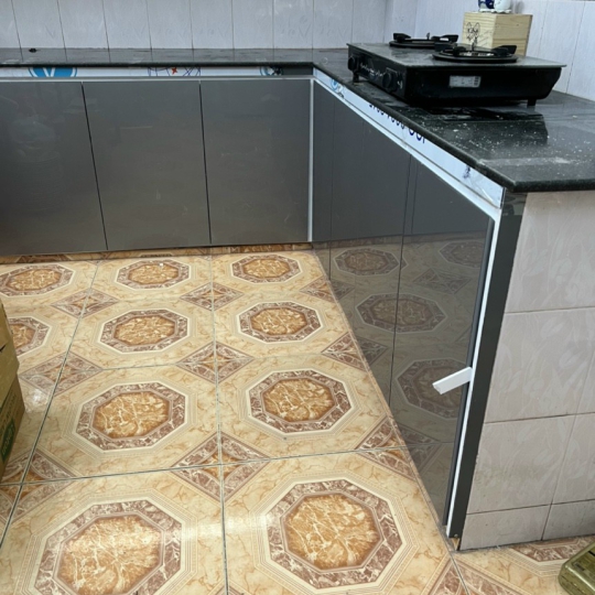 Hình ảnh thi công nội thất phòng bếp