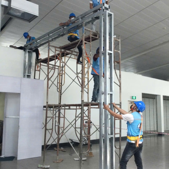 Hình ảnh thi công thực tế tại Gia Bảo