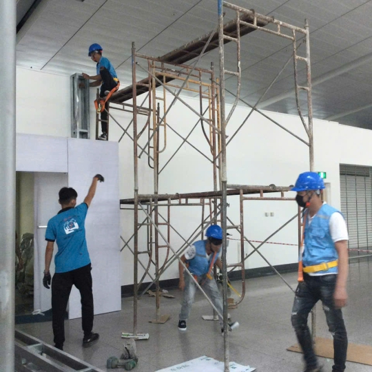 Hình ảnh thi công thực tế tại Gia Bảo