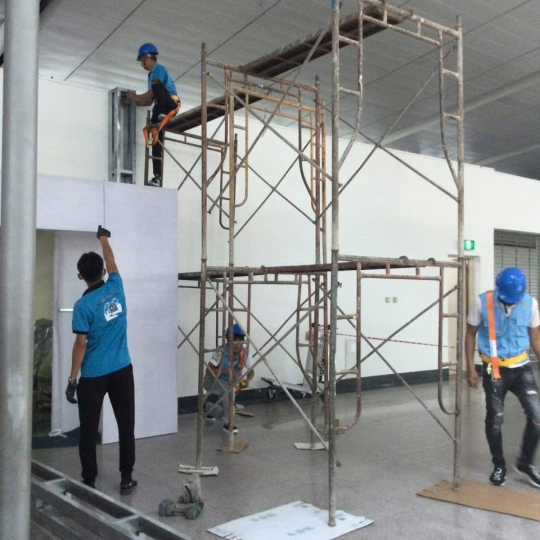 Hình ảnh thi công thực tế tại Gia Bảo