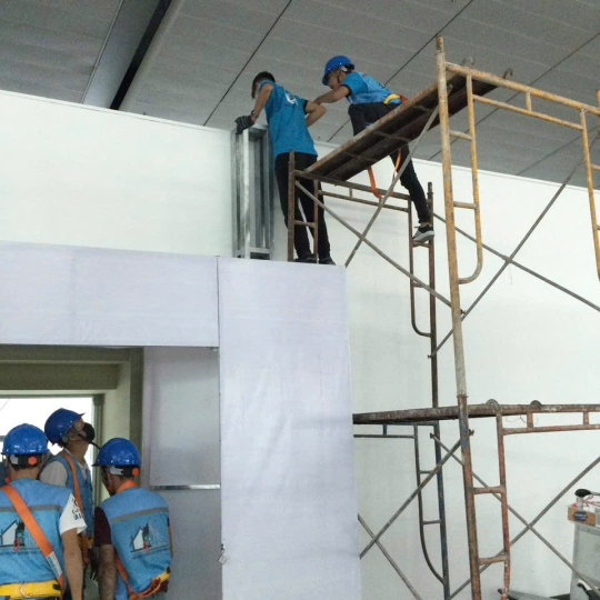 Hình ảnh thi công thực tế tại Gia Bảo