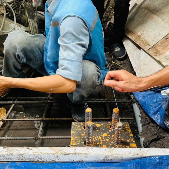 Hình ảnh thi công thực tế tại Gia Bảo