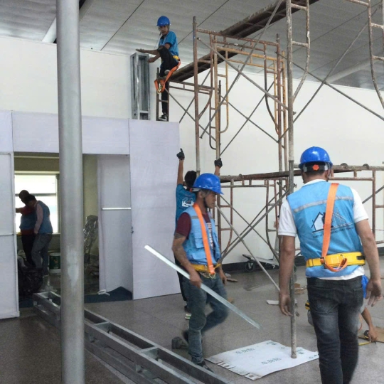 Hình ảnh thi công thực tế tại Gia Bảo