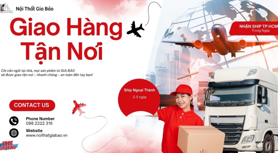 Dịch Vụ Giao Hàng Tận Nơi của Gia Bảo